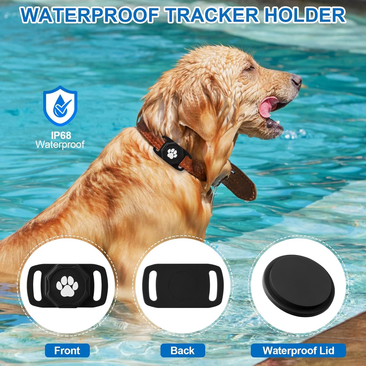 Smart Pet Tracker for Collar — Real-Time Location, No Monthly Fee