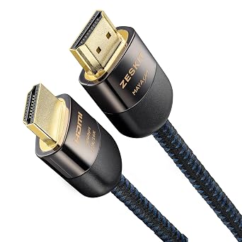 Zeskit Maya HDMI 2.2 Cable 96Gbps 12K 16K (3 Feet 1m)