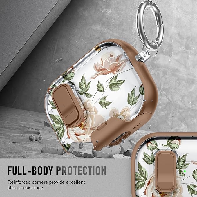 for AirPods Pro 3 Case (2025) with Phone Stand & Cleaner Kit, Cute Soft Silicone Cover for AirPods Pro 3rd Genera case with Keychain for Women Men with Keychain for Airpod Pro case(2025)