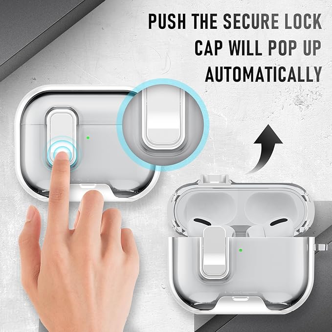 for AirPods Pro 3 Case (2025) with Phone Stand & Cleaner Kit, Cute Soft Silicone Cover for AirPods Pro 3rd Genera case with Keychain for Women Men with Keychain for Airpod Pro case(2025) White
