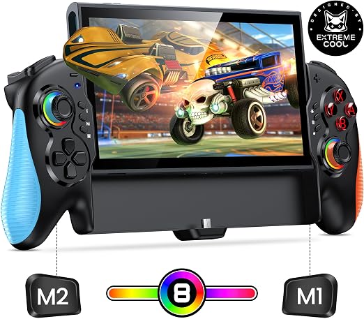 Gammeefy JC700 Switch 2 Controller, Handheld Controller with Ergonomic Grip