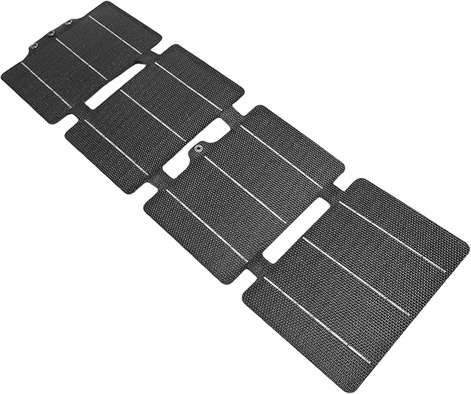 Kikumi 20 W Portable Foldable Solar Panel Charger High Efficiency ETFE Floding Solar Panel USB Type C Output for Mobile Phones Outdoor Camping