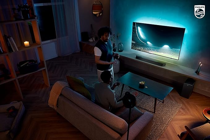 PHILIPS B8907 Soundbar 3.1.2 with Wireless Subwoofer, Dolby Atmos, Play-Fi Compatible