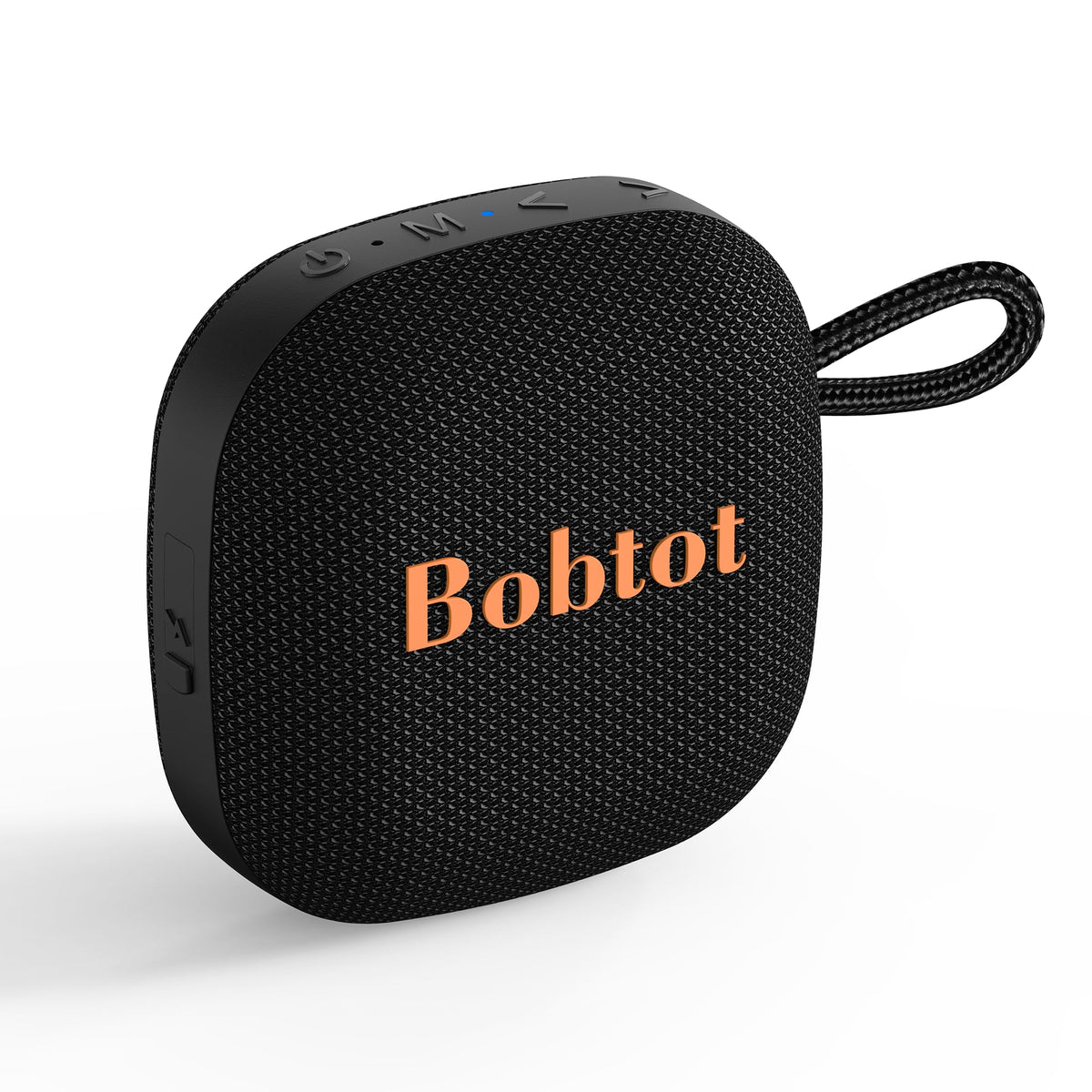 Bobtot Portable Bluetooth Speaker, IPX7 Waterproof, TWS Pairing, Black