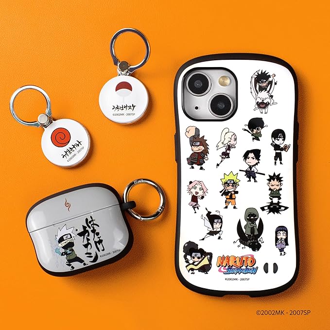 iFace Naruto Shippuden Anime Licensed Smartphone Ring Holder Kickstand Accessory ??Stick On Phone Stand/Hand Gripper Compatible with iPhone, Samsung Galaxy, etc. - Naruto (Uzumaki Clan) Symbol