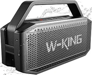 W-KING Bluetooth Speaker, 100W Peak Outdoor Portable Loud Speakers Wireless