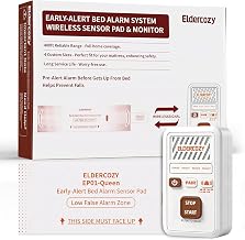Queen Size Wireless Bed Alarms for Elderly Dementia Patients,Early Alert - Image 1