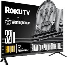 Westinghouse Roku TV - 32 Inch Smart TV, HD QLED Television w/Dolby Digital+, Wi-Fi & Mobile App Connectivity, Flat Screen, Bluetooth, Compatible w/Apple AirPlay, Alexa, & Google Assistant - Image 1