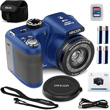 Minolta MN26Z ProShot 20MP Camera, 26X Optical Zoom, 1080p Video (Blue) - Image 1
