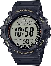 Casio Illuminator AE1500WH Series | 10-Year Battery | LED Backlight | 5-Alarms | 1/100 Sec Stopwatch | Men's Digital Watch - Image 1