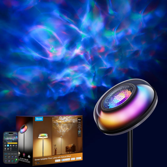 Govee Uplighter Floor Lamp with Nebula Effect, Proje | Smart Home - Image 1