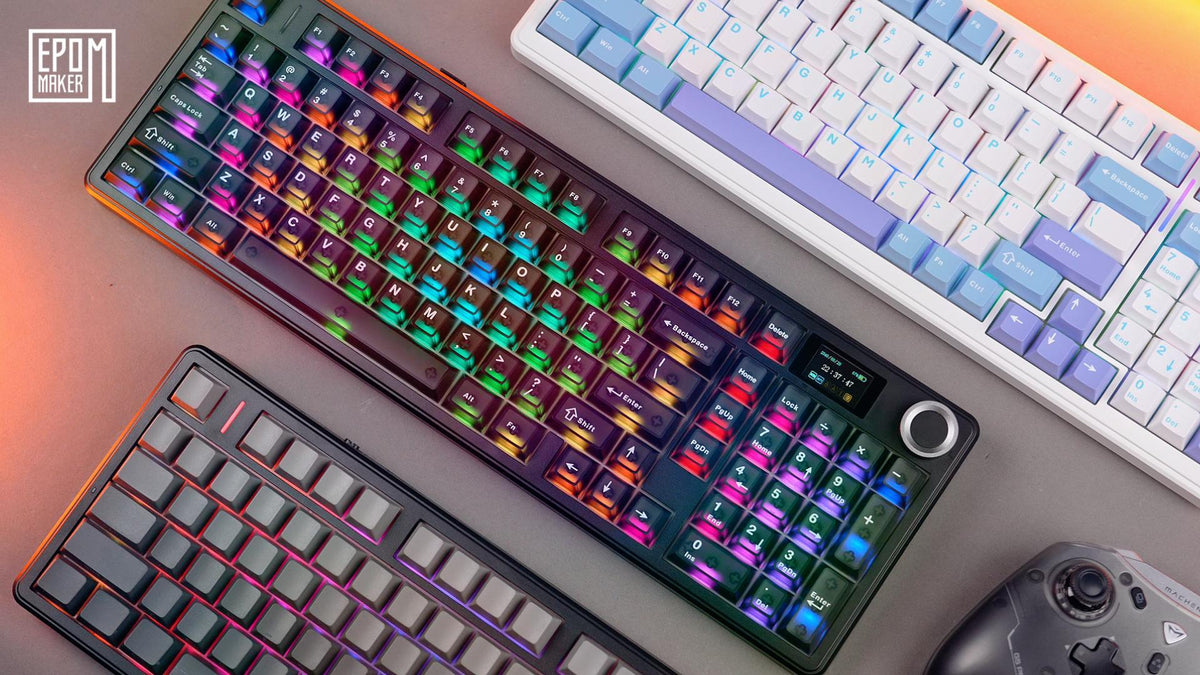 EPOMAKER Aula F99 MAX Wireless Mechanical Keyboard, Smart Screen & Knob - Image 8