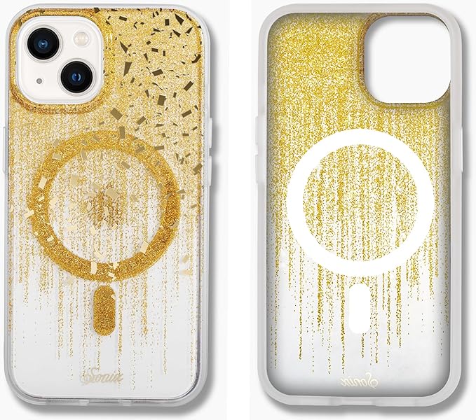 Sonix Case for iPhone 15, 14, 13 | Compatible with MagSafe | 10ft Drop Tested | Drippin' Gold