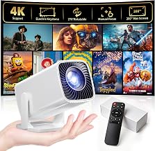 Mini Projector 4K Support, Portable Projector Full HD 1080P Support - Image 1