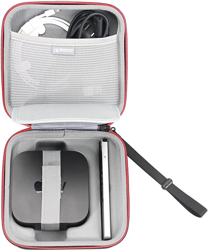 RLSOCO Hard Case for Apple TV 4K Wi-Fi 3rd Generation/TV HD (2022/2021/2017)