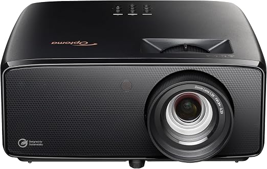 Optoma UHZ36 4K UHD Laser HDR Home Theater Projector - Black