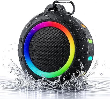 Waterproof Bluetooth Speaker, Portable Wireless Shower,Gifts for Men Women