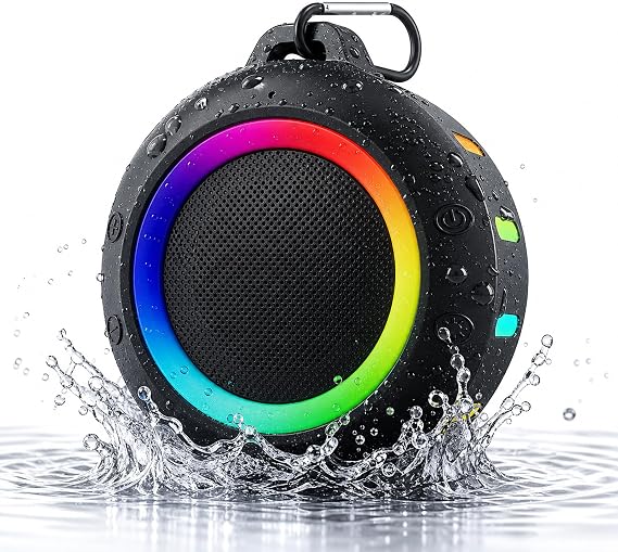 Waterproof Bluetooth Speaker, Portable Wireless Shower,Gifts for Men Women