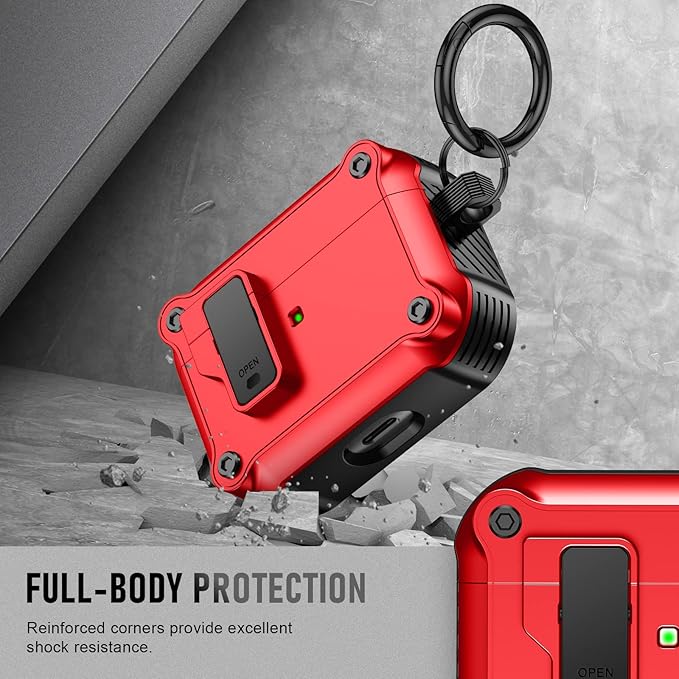 Compatible with Airpods Pro 3 Case(2025),for Airpods Pro 3rd Generation Cases Cover with Keychain Cleaner Kit Soft Silicone Shockproof Cover for Women Men