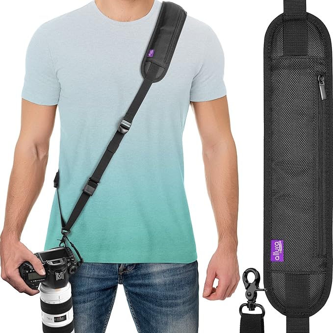 Altura Photo Camera Strap with Quick Release & Safety Tether - Camera Strap for Photographers for Sony, Nikon, & Canon