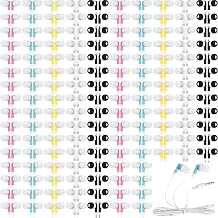 Kigeli 300 Packs Wired Earbuds Bulk, Colorful - Image 1