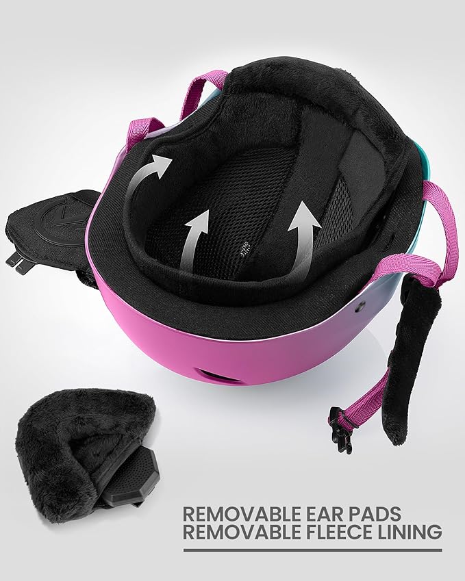 OutdoorMaster Kelvin Ski & Snowboard Helmet Set with Goggles for Men, Women & Youth