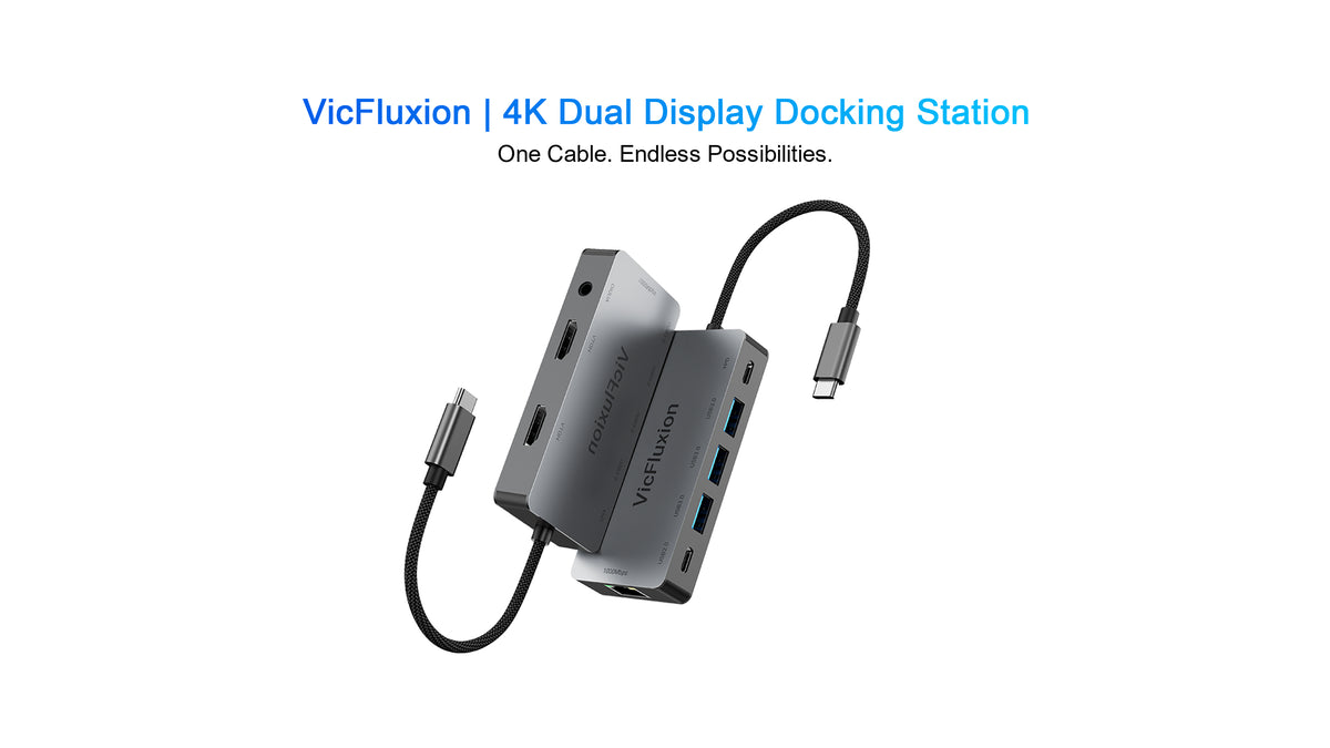 Docking Station Dual Monitor, USB C Hub Multiple Por | Computer Access - Image 8