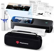 Phomemo M85 Touchscreen Portable Printers Wireless for Travel with Case