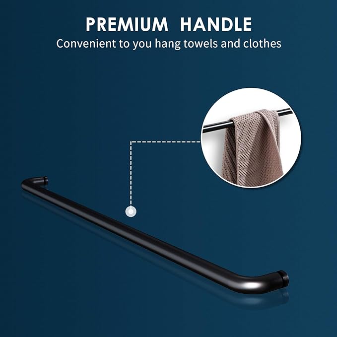 SUNNY SHOWER 58.5-60 in.W x 72 in.H Glass Shower Door, Semi Frameless Double Sliding Shower Door, 1/4" Clear Glass, Black Finish