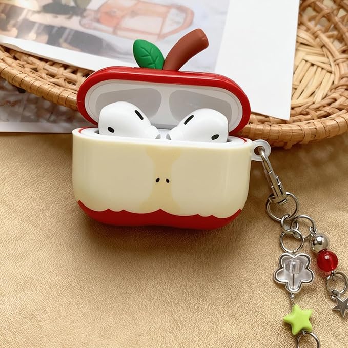 for AirPods Pro 2 Case 2025 with Lock Clear Cases,Soft TPU Cover for Airpods Pro 2rd Case for Air pod Pro 2 Cover with Keychain Cute Airpods Pro 2 Gen for Women Girls