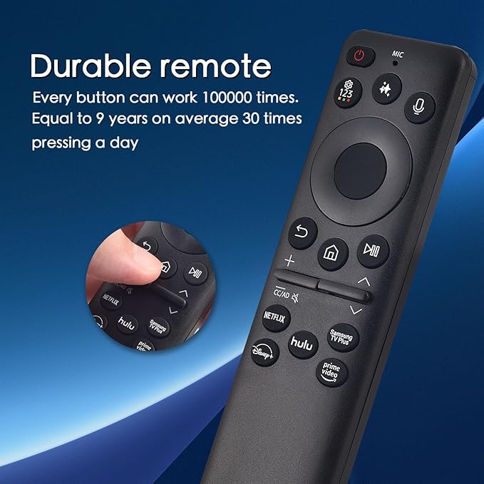 [2025 Model] VG-TM2560EN for Samsung Smart TV Remote:AI Smart Voice Control for All 2019 to 2025 Samsung,Replacement for The Frame TV/Crystal UHD/QLED/NEO QLED/Curved 4K 8K Televions