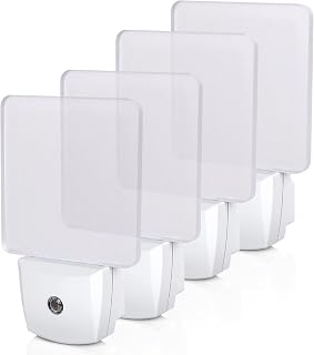 DEWENWILS Night Lights Plug into Wall, Plug in LED Night Lights 4 Pack
