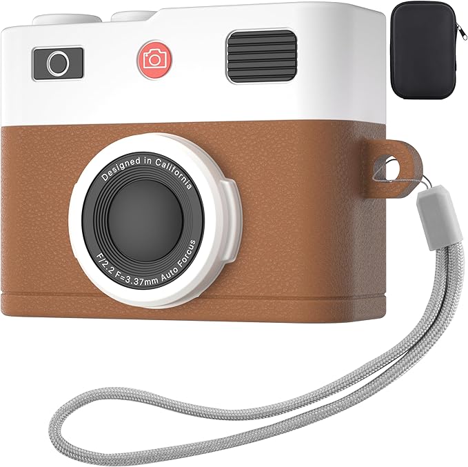 Valkit Compatible Airpods Pro 2/1 Case with Cleaner Kit, Cute 3D Camera Design, Shockproof Soft Silicone Protective Case for Airpods Pro 2nd/1st Gen
