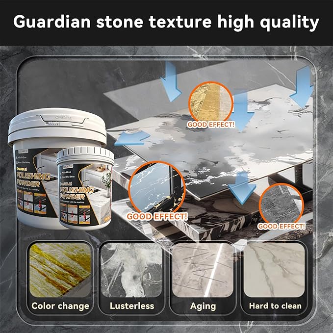 Marble Polishing Powder, Granite Countertop Polish - Suitable for All Kinds of Stone, Countertops, Floors Polishing | Restore and Enhance Stone Natural Brilliance (1 kg)