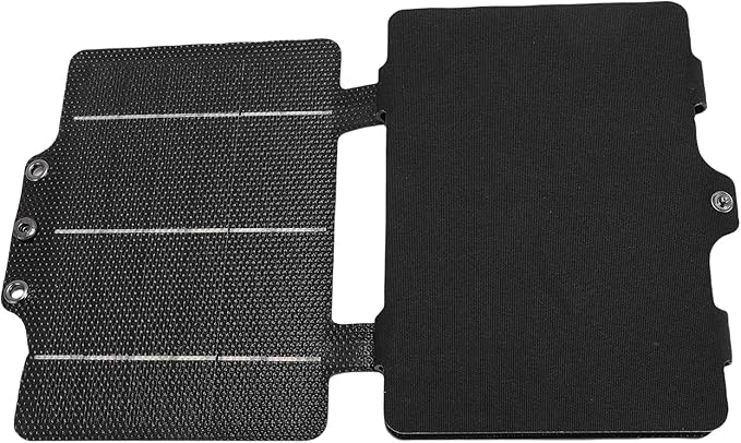 Kikumi 20 W Portable Foldable Solar Panel Charger High Efficiency ETFE Floding Solar Panel USB Type C Output for Mobile Phones Outdoor Camping