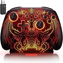 PC Controller with Hall Effect Joysticks & Trigger, Wireless PC Gaming Controller with Charging Dock & RGB Design, 1000Hz Polling Rate, No Drift, Programmable Back Buttons, Turbo, Gaming Controller for Windows PC/Switch/Android/iOS - Image 1