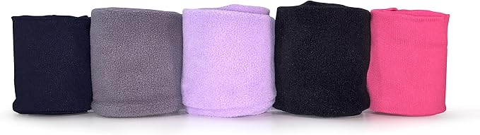 AcousticSheep SleepPhones Classic | Corded Headphones for Sleep, Travel, and More | The Original and Most Comfortable Headphones for Sleeping | Quiet Lavender - Fleece Fabric (Size S)