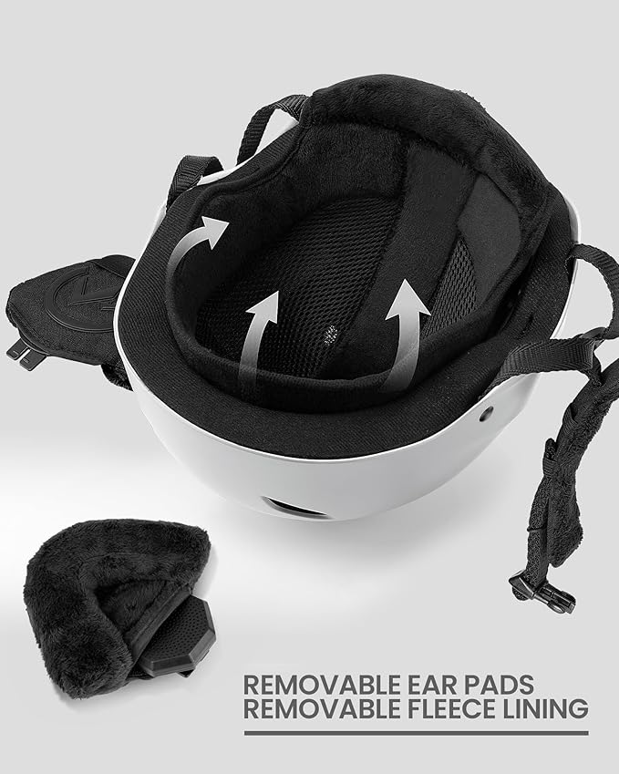 OutdoorMaster Kelvin Ski & Snowboard Helmet Set with Goggles for Men, Women & Youth