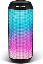 Bluetooth Speaker, 20W HD Stereo Loud Sound, Portable Wireless, RGB Light, 36H Playtime, TWS Surround Pairing, IPX4 Waterproof, BT5.3, Built-in Mic, for Outdoor, Home, Party, Camping, Electronic Gifts - Image 1