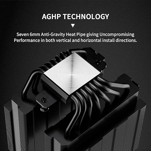 Thermalright Phantom Spirit 120 Digital EVO CPU Air Cooler,7 Heat Pipes CPU Cooling,Double Tower Cooling,Support for AM4/AM5/Intel lga1700/115X/1200/1851,Magnetic Attraction-Digital Screen Top Cover