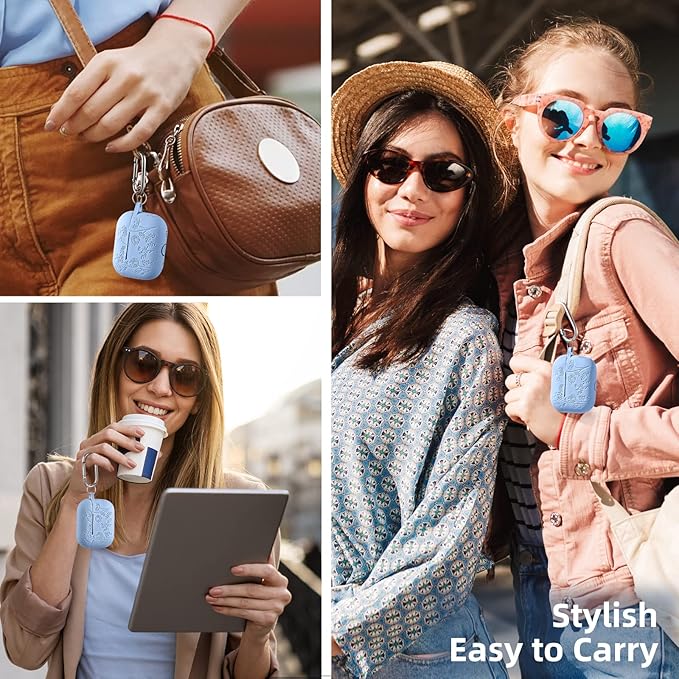 Lerobo Flower Engraved Case for AirPods Pro 2 Case Cover, Cute Soft Silicone Skin Cover Full Protective Case Compatible with Apple AirPods Pro Case 2nd 1st Generation USB C 2023/2022 Front LED Visible