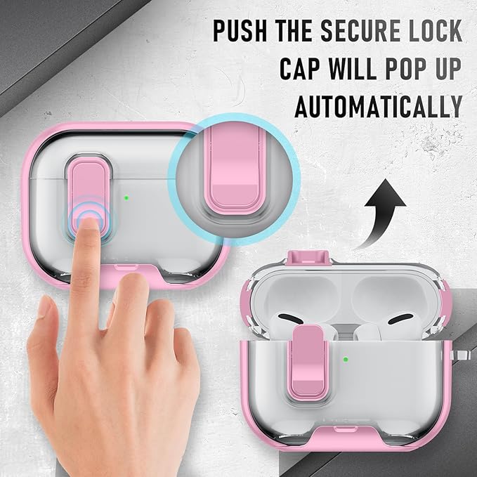 for AirPods Pro 3 Case (2025) with Phone Stand & Cleaner Kit, Cute Soft Silicone Cover for AirPods Pro 3rd Genera case with Keychain for Women Men with Keychain for Airpod Pro case(2025) Pink