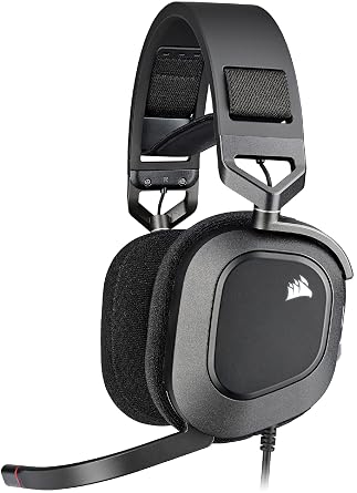 Corsair HS80 RGB USB Wired PC Gaming Headset – Black