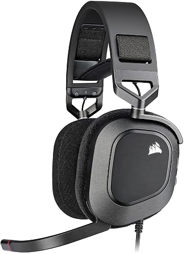 Corsair HS80 RGB USB Wired PC Gaming Headset – Black