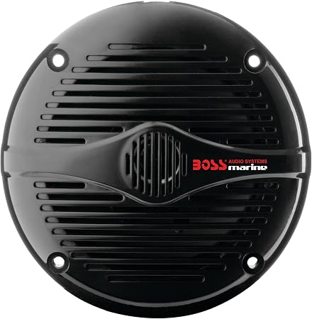 BOSS Audio Systems MR50B 5.25 Inch 2 Way Full Range 150 W Boat Speaker Pair