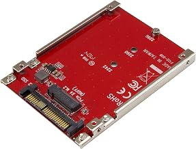 StarTech M.2 PCIe NVMe to U.2 SFF-8639 Adapter, 2.5in, TAA (U2M2E125)