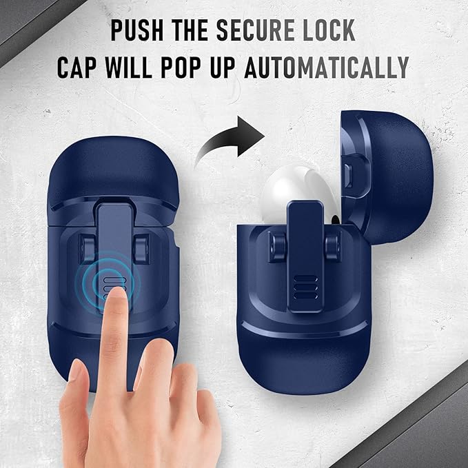 Compatible with Airpods Pro 3 Case(2025),for Airpods Pro 3rd Generation Cases Cover with Keychain Cleaner Kit Soft Silicone Shockproof Cover for Women Men