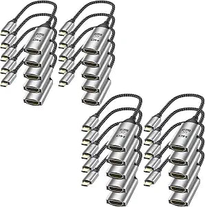 USB C to HDMI Adapter 20-Pack, 4K Male to Female