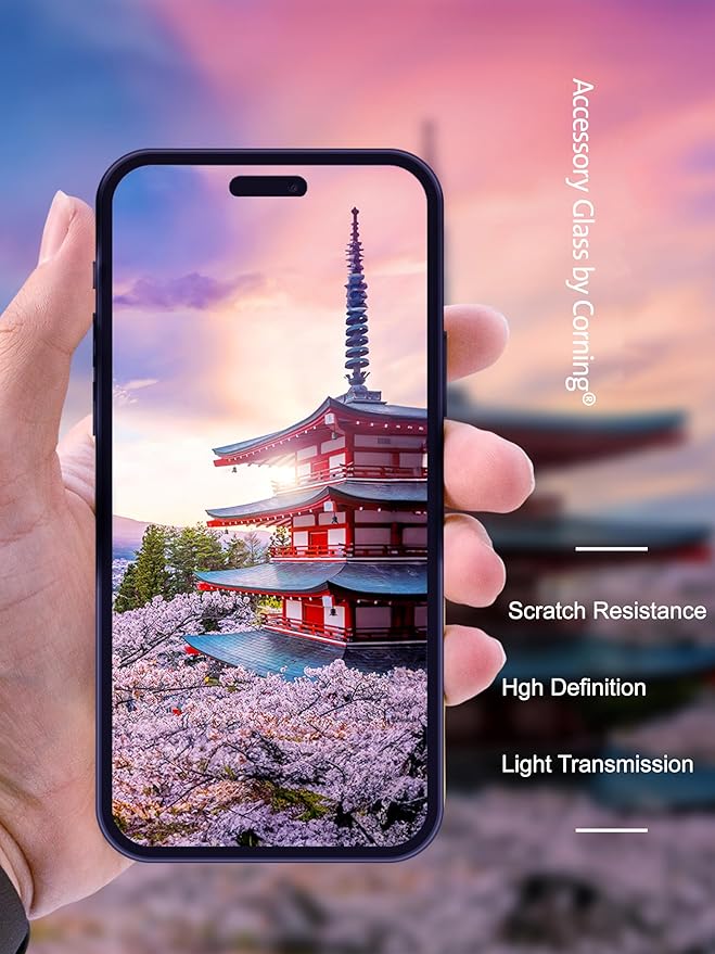 imos Screen Protector for iPhone 16 Pro Max / 16 Pro / 16/16 Plus, 2.5D Highly Transparent Extremely Fine Black Edge Tempered Glass (AGbc), Scratch & Drop Resistant, Easy Installation (iPhone 16 Pro)