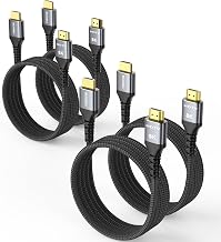 8K HDMI Cable 6FT 4-Pack, Ultra High Speed 48Gbps - Image 1